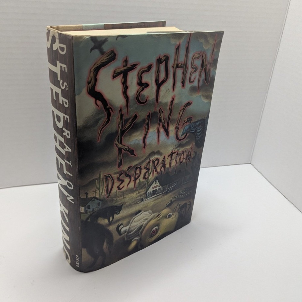 Desperation by Stephen King 1996 1st Edition‎ Hard Cover Book with Dust Jacket